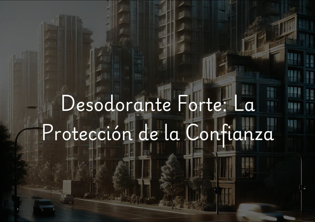 Desodorante Forte: La Protección de la Confianza