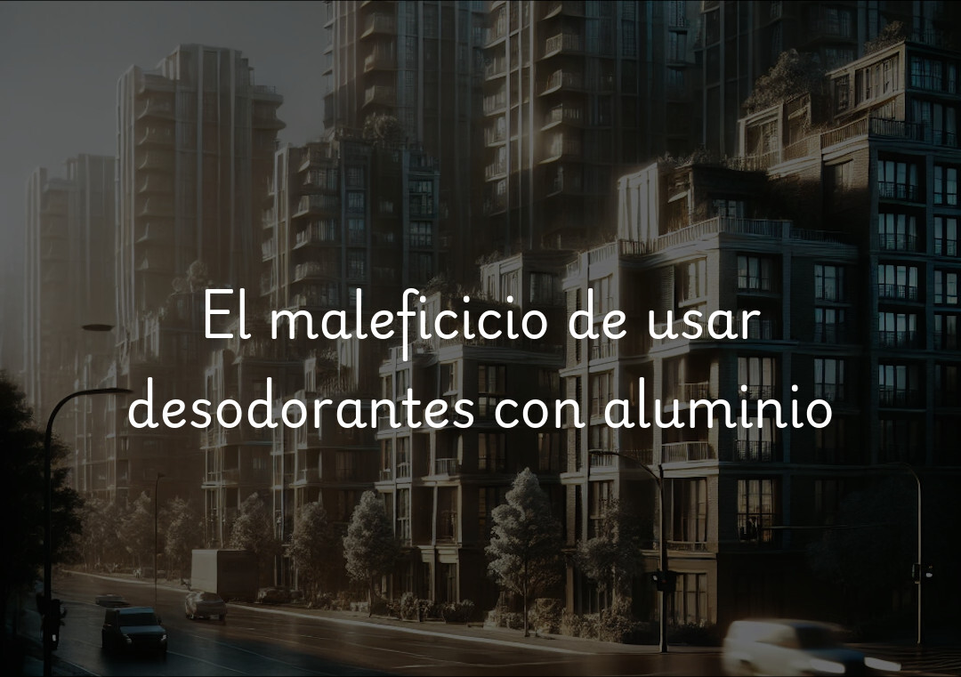 El maleficicio de usar desodorantes con aluminio
