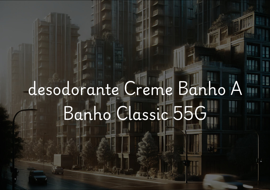 desodorante Creme Banho A Banho Classic 55G