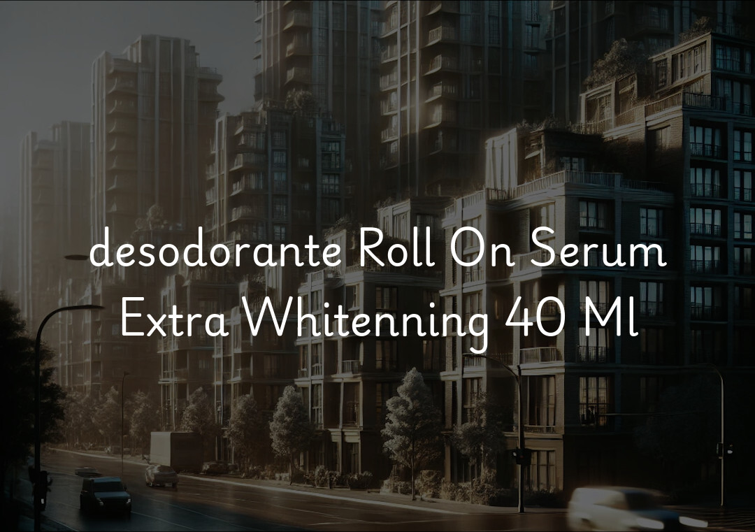 desodorante Roll On Serum Extra Whitenning 40 Ml